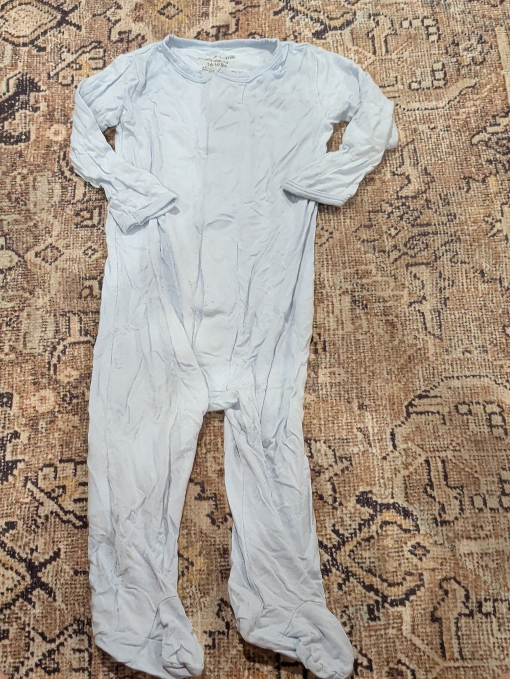 Magnetic Me Light Blue Footed One-Piece